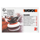 WORX WA4250 254MM WX856 İçin Yedek Pasta ve Cila Polisaj Bonesi 2 Adet - Onivias